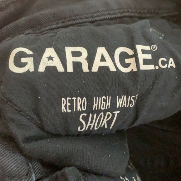 Garage Retro High Waist Shorts - Picture 4 of 4